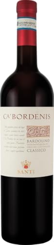 Santi Bardolino Classico Ca’Bordenis DOC (1x 0,75l) Rotwein trocken von Santi