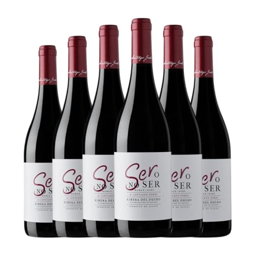 Santiago Jordi Ser O No Ser Tempranillo Ribera del Duero 75 cl (Schachtel mit 6 Flaschen von 75 cl) von Distribuidor