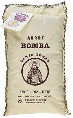 Arrocerías Antonio Tomas Arroz Bomba Santo DO Paellareis, 1er Pack (1 x 1 kg) von Santo Tomas