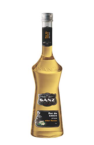 Holunderblütensirup Sanz, Cocktailsirup, alkoholfrei, 70 cl von Sanz