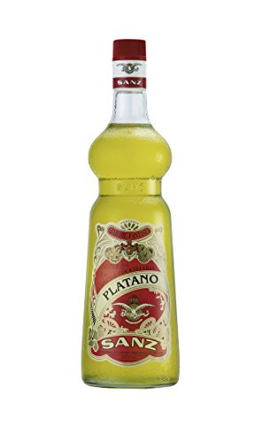 Sanz Bananensirup Flasche mit 1 Liter von Sanz