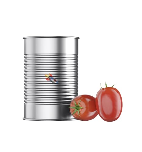 Sapor Design SAN MARZANO Tomaten aus Italien | Die besten Tomaten der Welt im Set | Dosentomaten, San Marzanos | Viele Varianten (Tricolore (Bunt), 24 Dosen) von Dttra