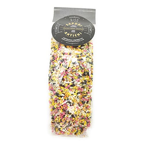 Sapori Antichi - bunter Reis in 6 verschiedenen Farben - Risotto 6 Colori - 12 x 250g von Sapori Antichi