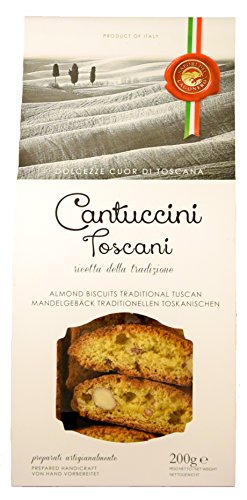Sapori del Lagonero Cantuccini Mandorle Toscani - Gebäck mit Mandeln, 2er Pack (2 x 200 g) von Sapori del Lagonero