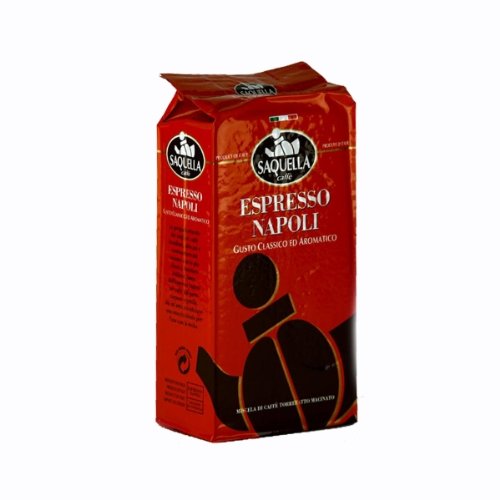 Saquella Espresso NAPOLI 250 gr gemahlen Vakkum von Saquella