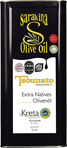 Sarakina Extra Natives Olivenöl (g.g.A), 5000 ml von WONEEY