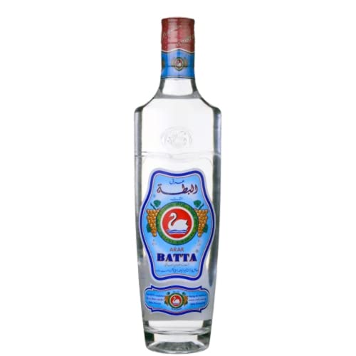 Batta - Original libanesischer Arak, Anisschnaps 50% Vol. - Arrak in edler 0,70 Liter Glasflasche von Sarap.Online