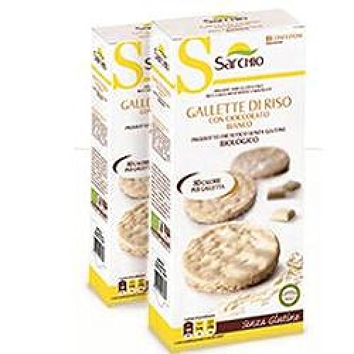 Sarchio - Gallette Di Riso Con Cioccolato Bianco - 100g von Sarchio