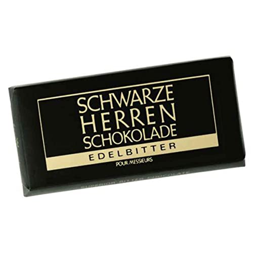 Schwarze Herren Schokolade Edelbitter, 10er Pack (10 x 100 g) von Sarotti