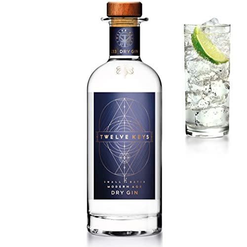 Twelve Keys N°33 Dry Gin 0,7L (46% Vol) von Sartorial Spirits