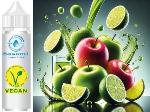 Apfel - Limette Aroma Konzentrat - Vegan - Sasami - 100ml von Sasami