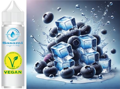 Blueberry Ice - Heidelbeere Ice Aroma Konzentrat - Vegan - Sasami - 10ml von Sasami