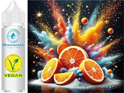 Brause Pulver - Orange Aroma Konzentrat - Vegan - Sasami - 10ml von Sasami