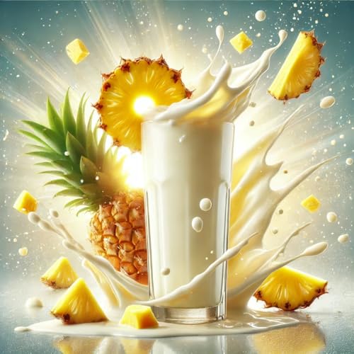 Buttermilch Ananas Aroma Konzentrat - Vegan - Sasami - 10ml von Sasami