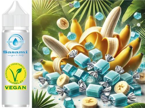 Eisbonbon Banane Aroma Konzentrat - Vegan - Sasami - 10ml von Sasami