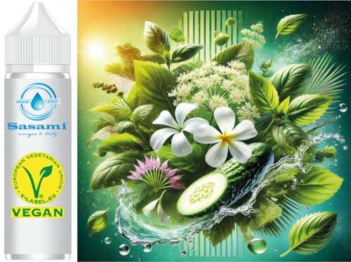 Elder Bloom - Holunderblüte-Gurke-Basilikum Aroma Konzentrat - Vegan - Sasami - 10ml von Sasami