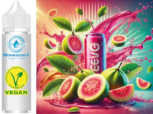 Energy Drink Guava Aroma Konzentrat - Vegan - Sasami - 100ml von Sasami