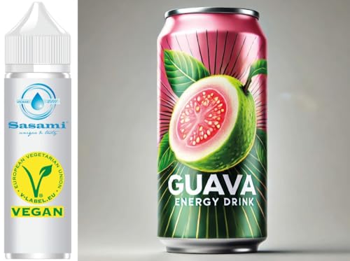 Energy Drink Guava Aroma Konzentrat - Vegan - Sasami - 100ml von Sasami