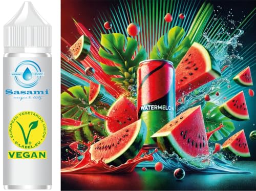 Energy Drink Watermelon Aroma Konzentrat - Vegan - Sasami - 100ml von Sasami