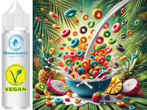 Frucht Kringel Loops Aroma Konzentrat - Vegan - Sasami - 100ml von Sasami