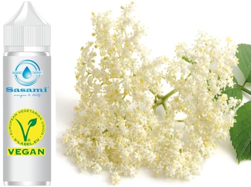 Holunder Blüten - Holunderblüten Aroma Konzentrat - Vegan - Sasami - 10ml von Sasami