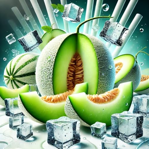 Honeydew Melon Ice - Honigmelone Ice Aroma Konzentrat - Vegan - Sasami - 10ml von Sasami