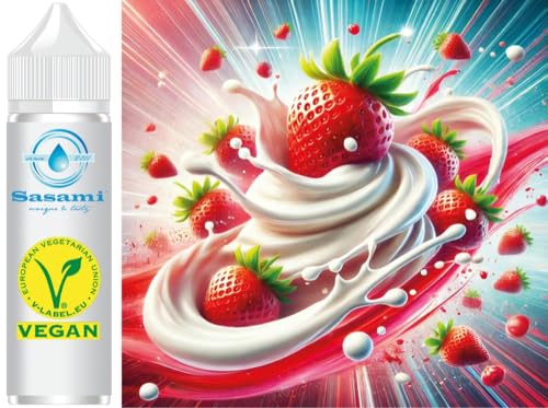 Joghurt Erdbeere Aroma Konzentrat - Vegan - Sasami - 100ml von Sasami