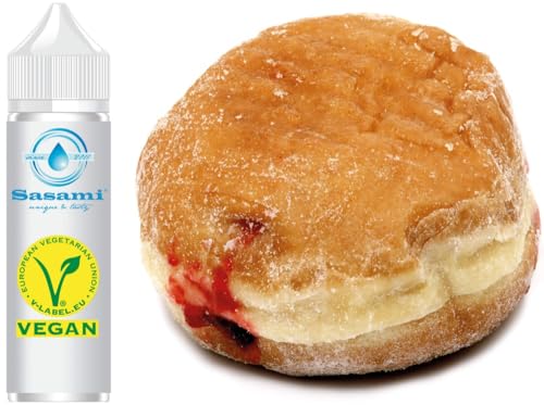 Kreppel-Berliner-Krapfen Erdbeere Aroma Konzentrat - Vegan - Sasami - 100ml von Sasami