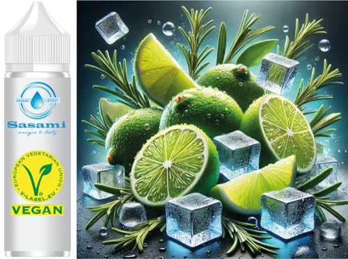 Lime Rosmary Ice - Limette Rosmarin Ice Aroma Konzentrat - Vegan - Sasami - 10ml von Sasami