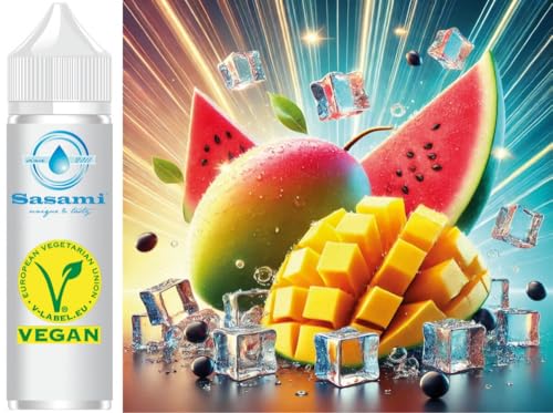 Tropical Freeze - Mango Wassermelone Ice Aroma Konzentrat - Vegan - Sasami - 10ml von Sasami