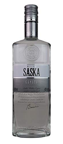 Saska klar | Saska czysta | Polnischer Wodka | 40%, 0,5 Liter von Saska