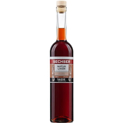 Sasse Sechser Naturlikör 35% vol. - 700 ml | Feinster Bio-Kräuterlikör von Sasse