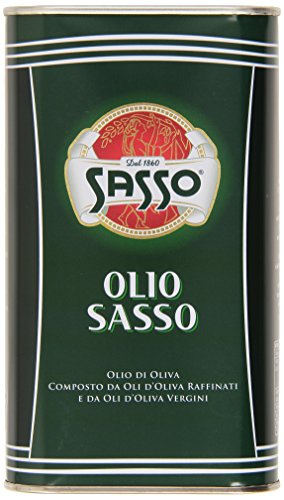 Sasso Olio Extra vergine D'oliva Natives Olive Olivenöl 1 Lt 100% Italienisch von Sasso