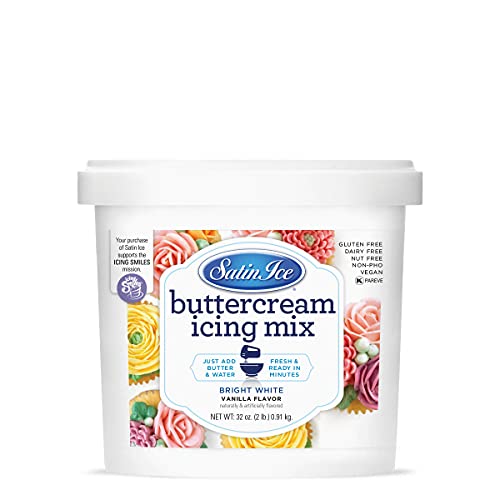 Satin Ice Buttercreme Zuckergussmischung, 0,9 kg von Satin Ice