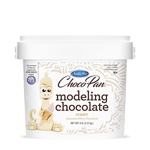 Satin Ice ChocoPan Ivory Chocolate Fondant, 2,3 kg von Satin Ice