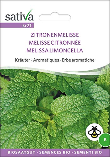 Sativa Rheinau kr71 Zitronenmelisse (Bio-Zitronenmelissesamen) von Sativa Rheinau