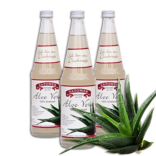 12 x 0,7l Aloe Vera Saft (100% Direktsaft) - Original Satower von Satower Mosterei