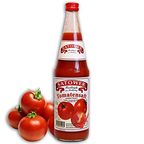 Original Satower - 100% Tomatensaft - Direktsaft 0,7l von Satower Mosterei