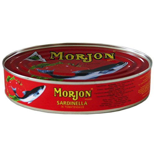 6x425g/ATG298g Morjon Sardinellen in Tomatensauce von Sattie