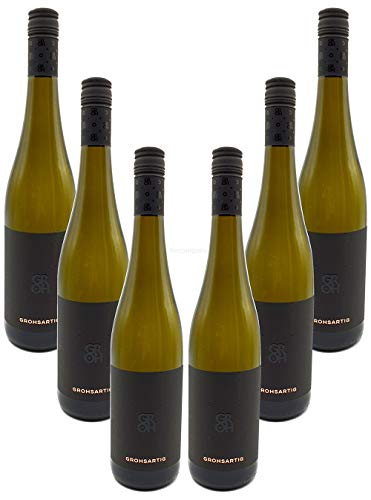 Groh - 6er Set Grohsartig Weissburgunder Chardonnay Trocken - Deutscher Qualitätswein 0,75L (12,5% Vol) -[Enthält Sulfite] von Sattie