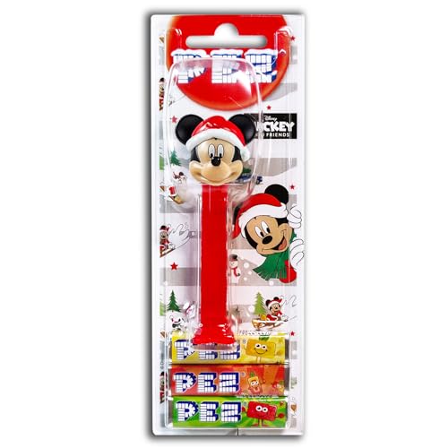 PEZ Spender Weihnachten Minnie Maus inkl. 2 x Pez Bonbons 2 x 8,5 g von Sattie