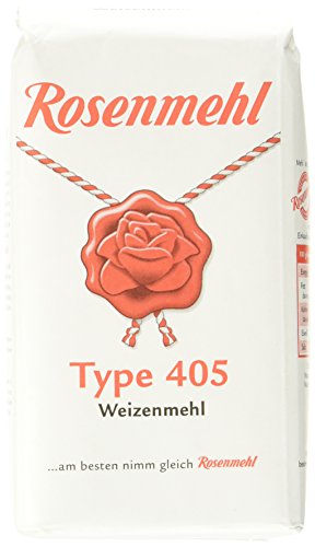 Rosenmehl Type 405, 10er Pack (10x 1 kg) von Sattie