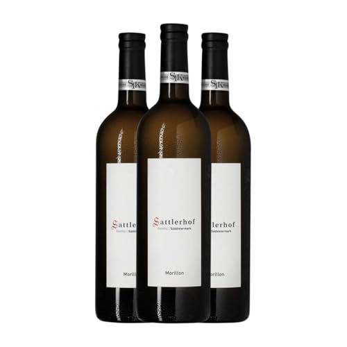 Sattlerhof Gamlitzer Morillon Trocken Südsteiermark 75 cl Weißwein (Karton mit 3 Flaschen von 75 cl) von Sattlerhof