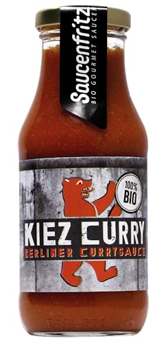 Saucenfritz Bio Kiez Curry Sauce, 6 x 245ml von Saucenfritz