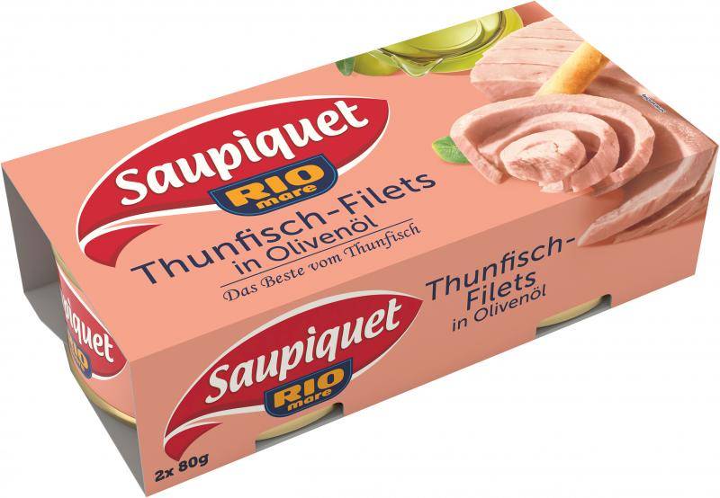 Saupiquet Thunfisch-Filets in Olivenöl von Saupiquet