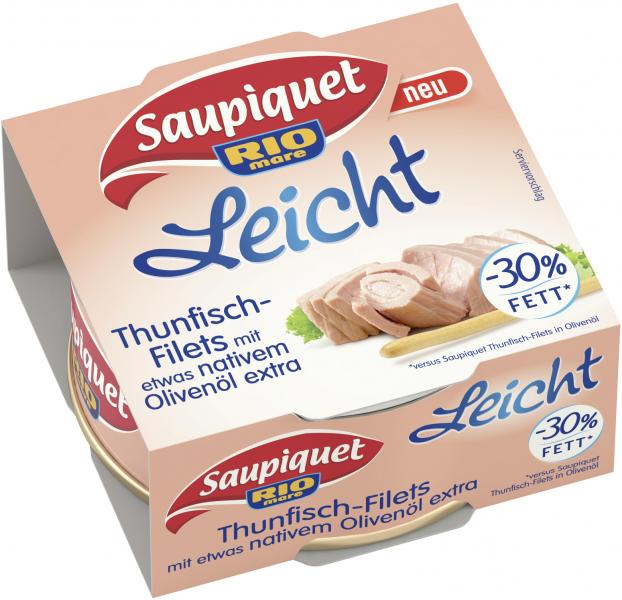 Saupiquet Thunfisch Filets mit Olivenöl leicht von Saupiquet