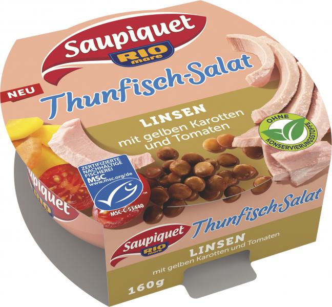 Saupiquet Thunfisch-Salat Linsen von Saupiquet