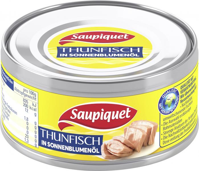 Saupiquet Thunfisch in Sonnenblumenöl von Saupiquet