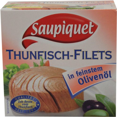 Saupiquet Thunfischfilet in Olivenöl 185g von Saupiquet