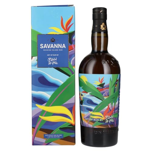 Savanna Art Of Rum YANN LE GALL Traditionnel Reunion Island Rum 54% Vol. 0,7l in Geschenkbox von Savanna Rhum